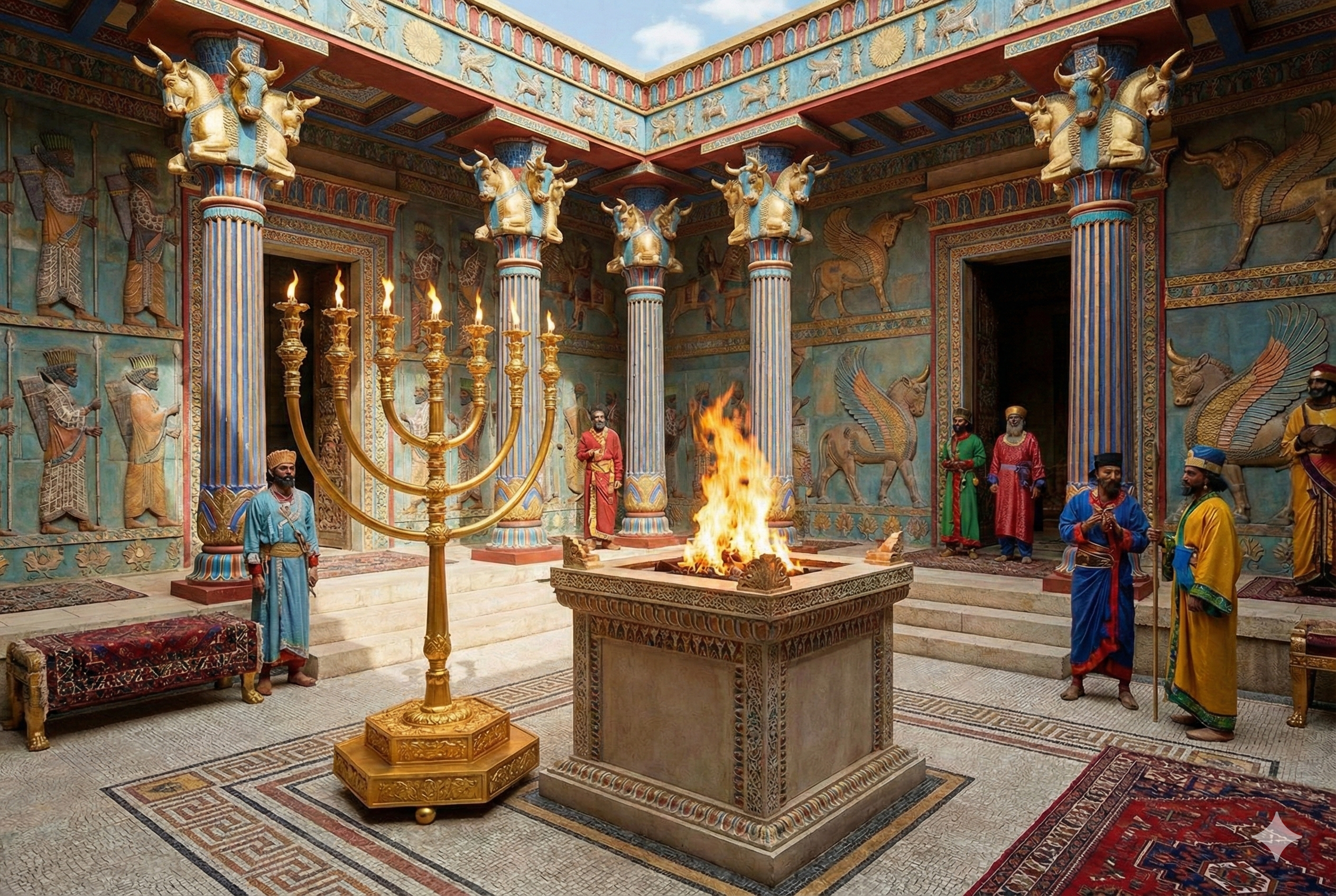 אגדות האש של חנוכה ומקורן הפרסי